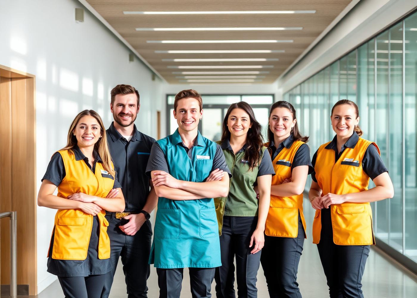 The T-NAS Cleaning professional team